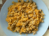 Salteado de anco y carne