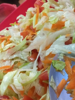 Una foto de Ensalada de lechuga deliciosa
