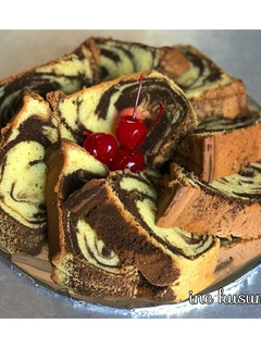Foto resep Classic Marble Butter Cake