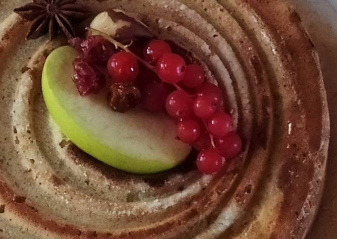 Come a Fai Fatto in casa Torta di mele🍏 invisibili,succo d&amp;#39;arancia 🍊 e farina integrale