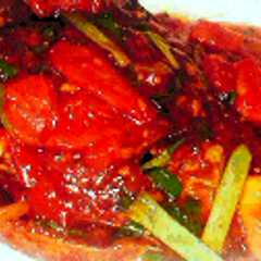 รูปของ Gurame goreng tepung asam manis