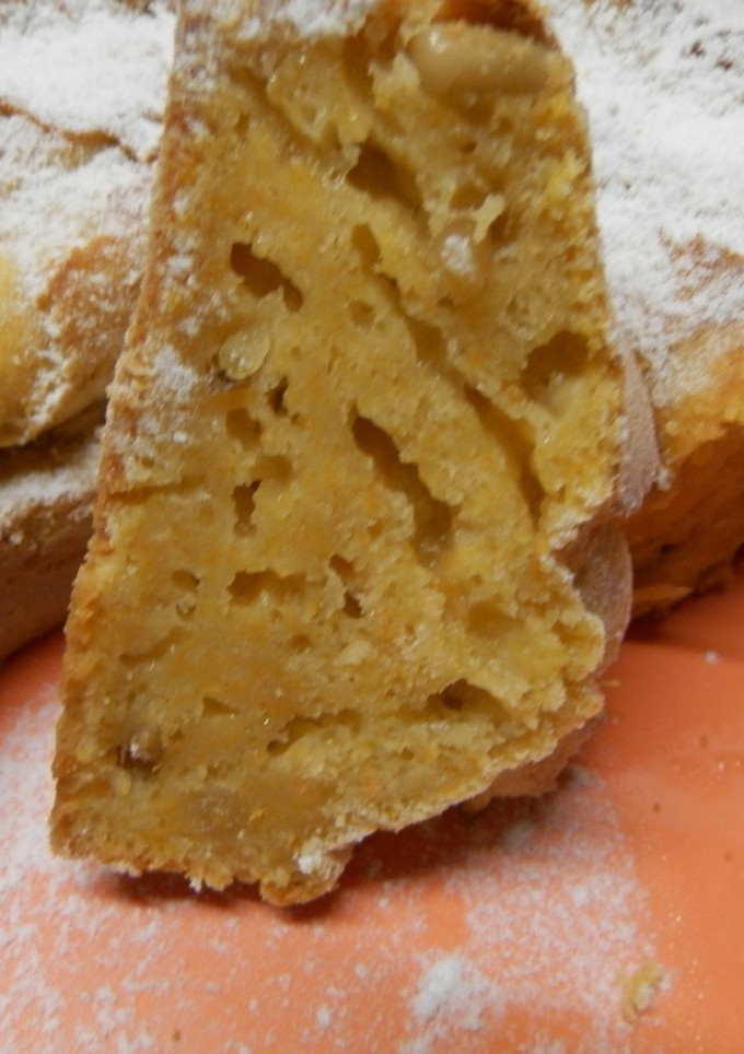 Una foto de Rosco de calabaza con piñones
