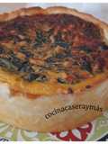 Tarta salada de espinacas