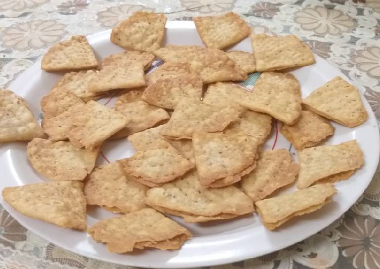 Recipe of Award-winning Khasta(salty crackers)