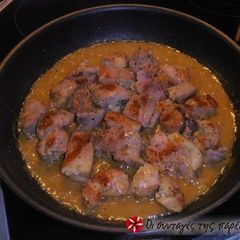 A picture of Pork tigania, the easy one.