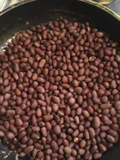 A picture of Saltless Njugu (groundnuts) Karanga#4wkschallenge#charityrecipe#.