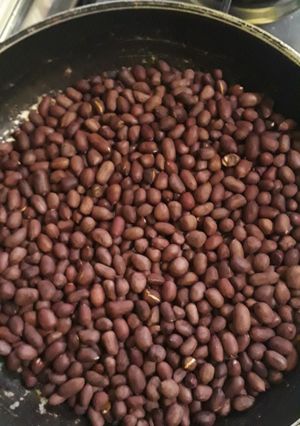 A picture of Saltless Njugu (groundnuts) Karanga#4wkschallenge#charityrecipe#.