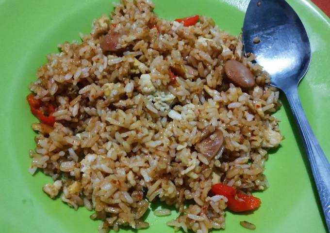 Recipe: Appetizing Nasi goreng kampung