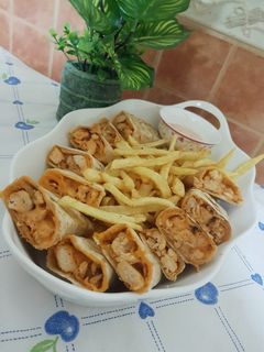 صورة لوصفة شاورما خيال