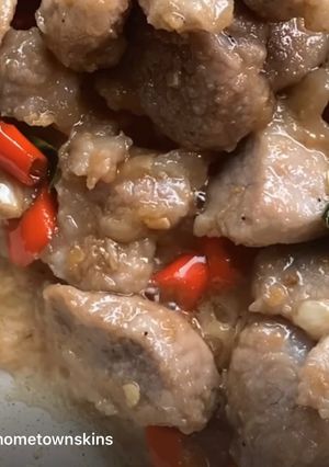 รูปของ ข้าวหมูผัดกะปิ+ไข่ดาว