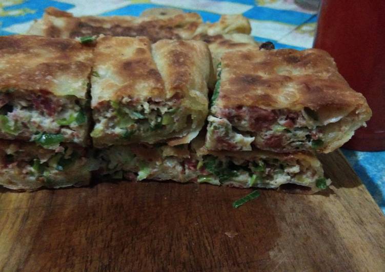 Martabak Corned Beef