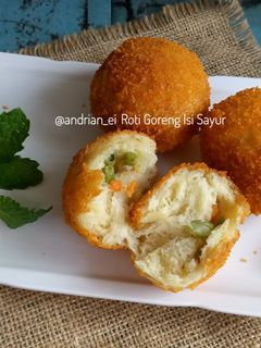 Foto resep Roti Goreng Isi Sayur