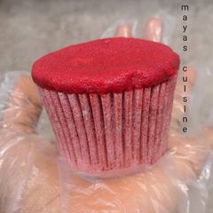 Red velvet cupcakes A picture of Red velvet cupcakes.