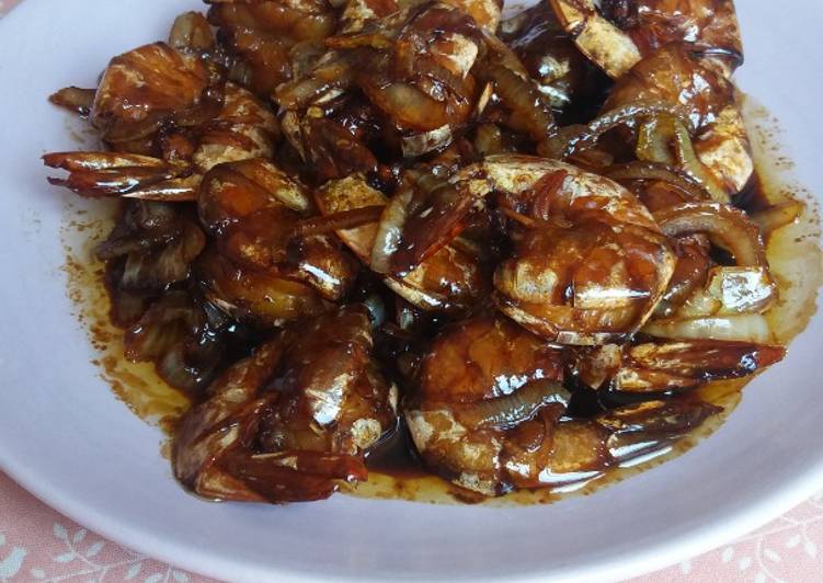 Resep Udang Goreng Mentega, Menggugah Selera