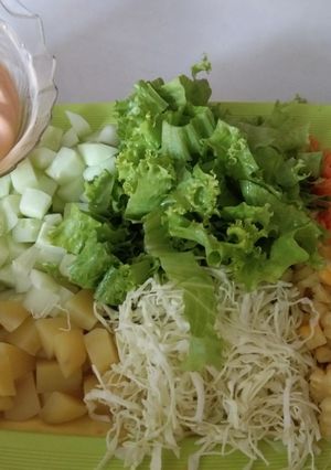 Foto resep Salad sayur ala ayu