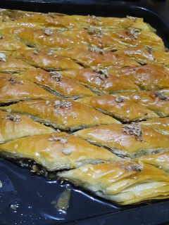 Foto resep Pastry Kacang Walnut Almond (Baklava)