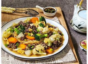 Foto resep Ifumie Sayuran Sapi Lada Hitam