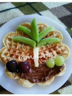 A picture of Simple waffle.