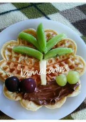 A picture of Simple waffle.