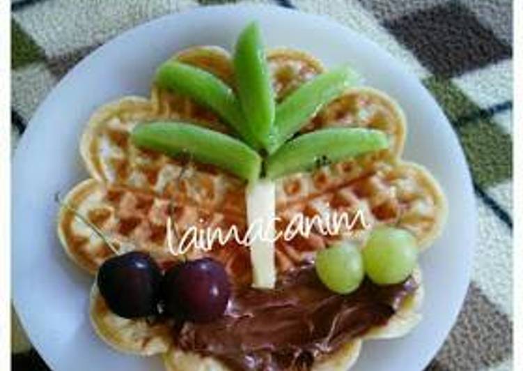 Recipe of Super Quick Homemade Simple waffle