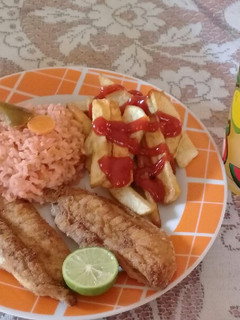 Una foto de Pescado frito 🐟🐟