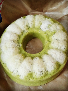 Foto resep Putu Bayam (cake bayam versi putu ayu)