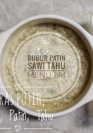Foto resep Bubur Patin Sawi Tahu ~ Menu 8M