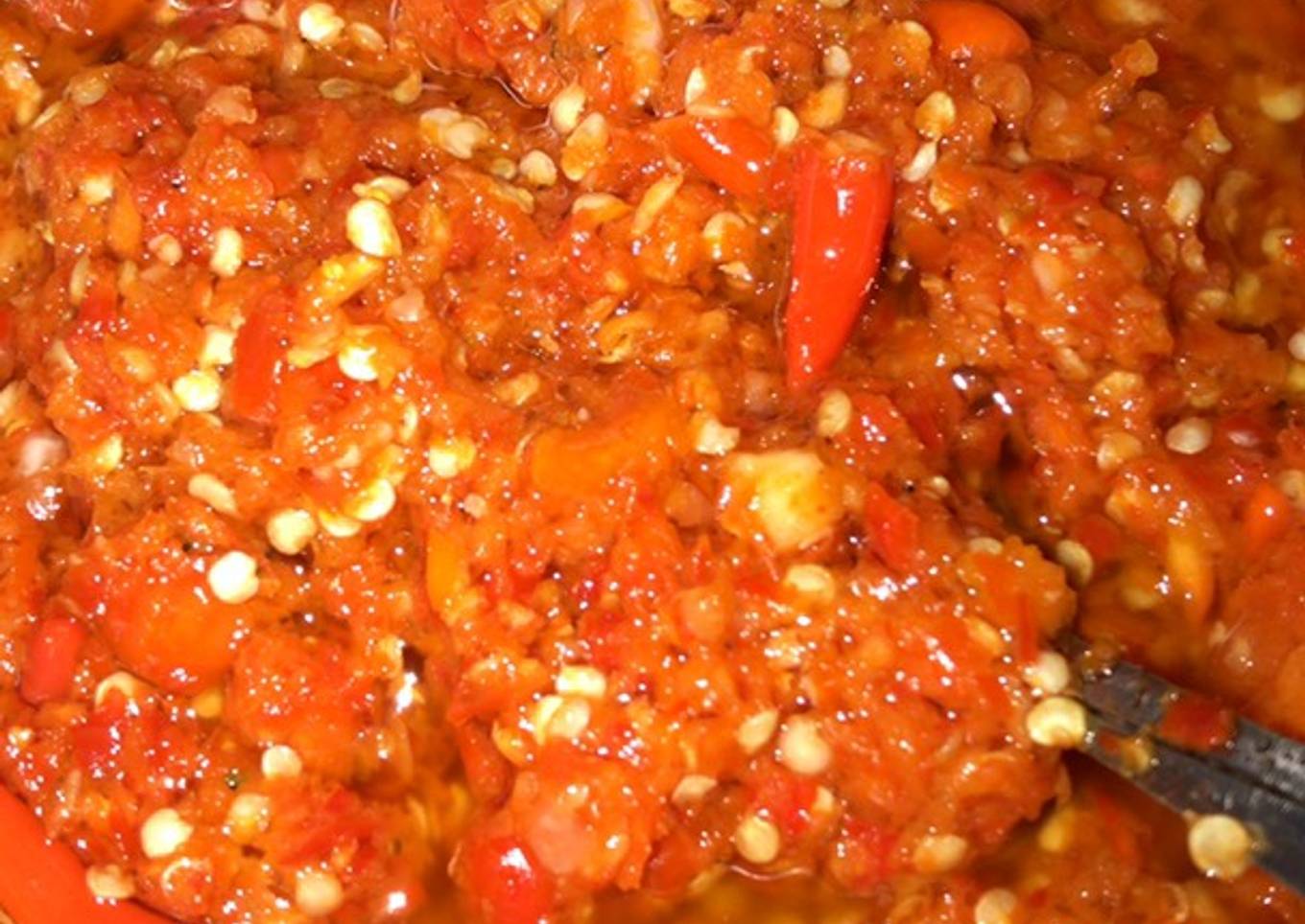 Sambal Ayam Geprek (Sambal Bawang)
