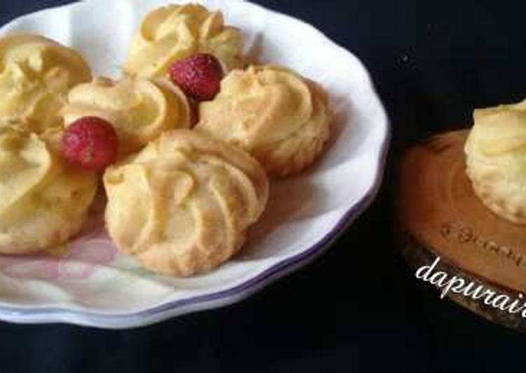 Resep Kulit Soes Kokoh Lembut Anti Gagal