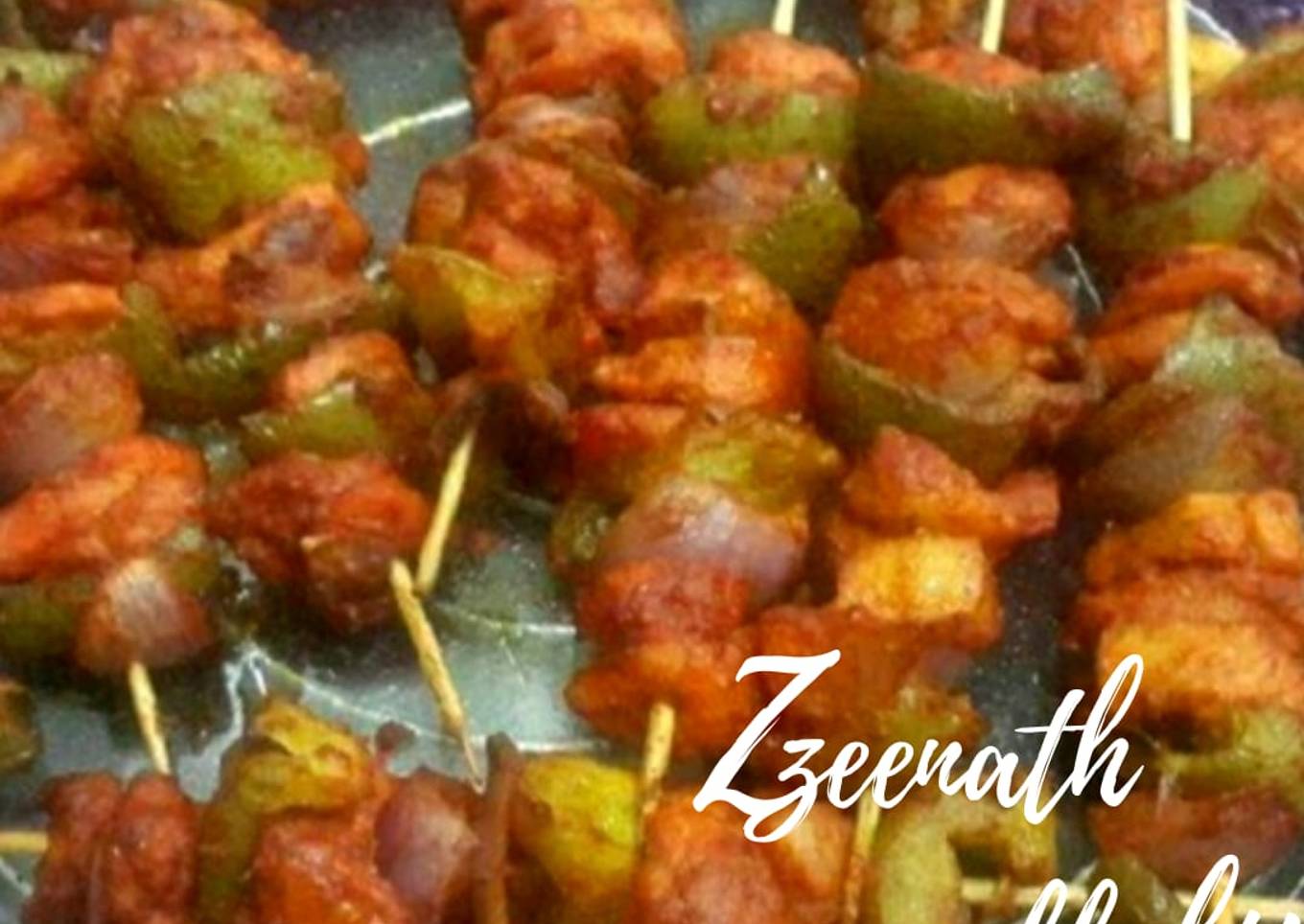 Oven Baked Chicken Shashlik