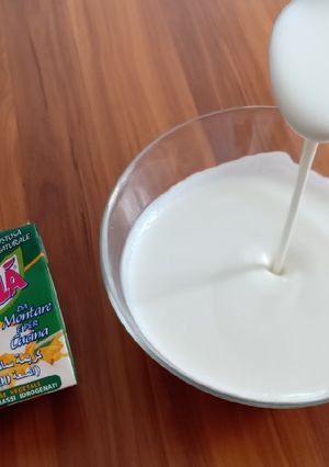 صورة لوصفة كرام فراش بالميكسور وبمكونين فقط