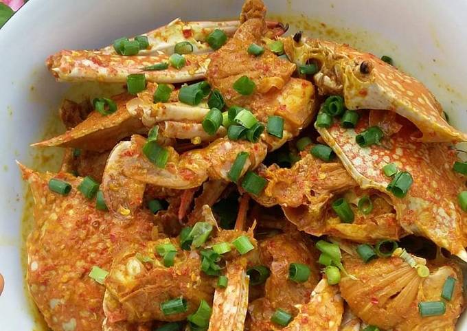 Cara Gampang Menyiapkan Kepiting Kuah Santan Pedas Anti Gagal