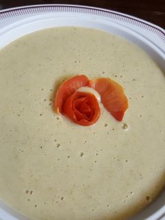 صورة لوصفة شوربة الكوسا