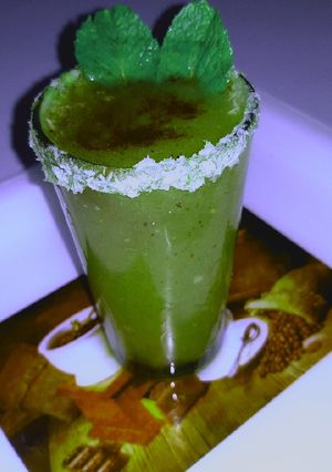 A picture of Kachha Aam panna.
