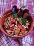 Zuppa di cannellini e cozze