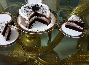 صورة لوصفة كيكه ايس كريم