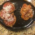 Vegetarian Eggplant Parmigiana With A Side Of Spaghetti Squash Noodles