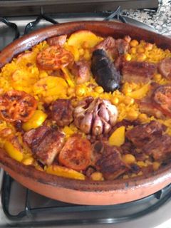 Una foto de Arroz al forn o casola "arroz al horno"