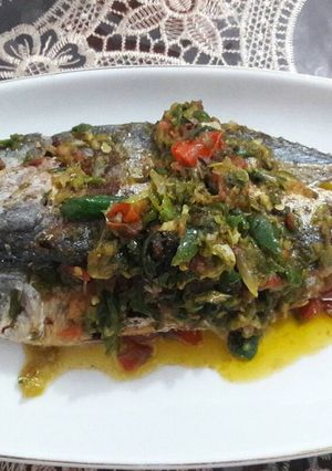 Foto resep Gembung sambal ijo