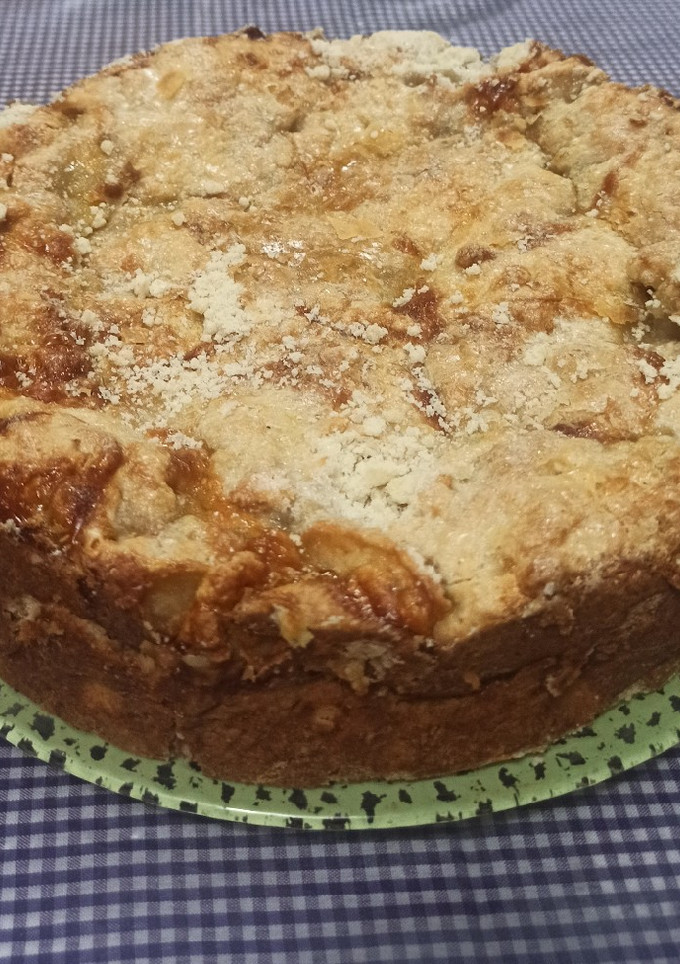 Una foto de Torta de manzana