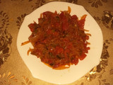 شكشوكة البصل والطماطم 🍅 سهلة وسريعة