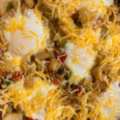 A picture of Easy Summer Breakfast Egg Skillet.