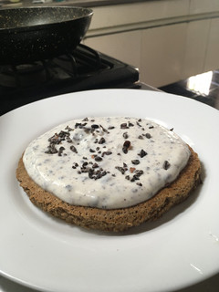 Una foto de Hot cakes saludables