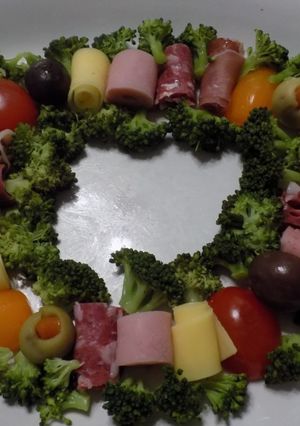 Una foto de Picada para adornar la mesa de Navidad