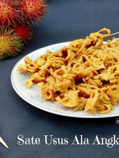 Foto resep Sate Usus Ala Angkringan