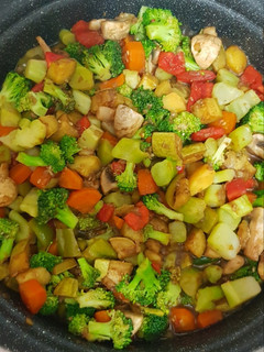 عکسی از دستور 🥦خوراک کلم بروکلی با سبزیجات🥦