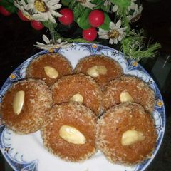 A picture of Bessan Halwa.