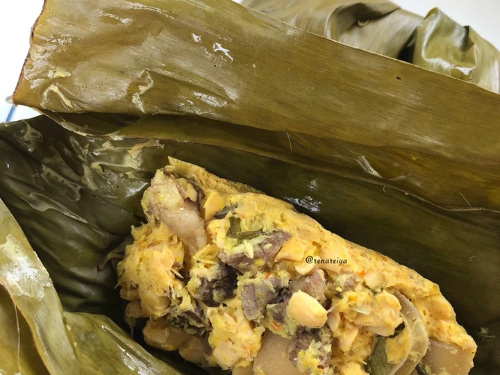 Cara Gampang Membuat Resep Bothok Tempe kulit dan daging sapi yang Bikin Ngiler