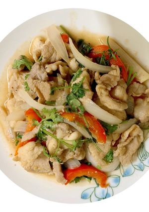 Hình của món Thịt lợn xào.