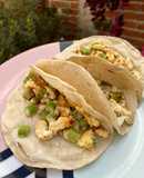 Tacos de Huevo con Ejotes